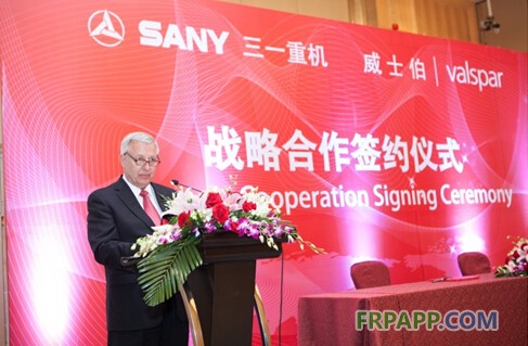 強強聯(lián)合新發(fā)展  互利共進贏未來--威士伯與三一重機簽訂戰(zhàn)略合作協(xié)議-復(fù)合材料應(yīng)用